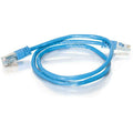 Legrand C2G-10ft Cat5e Molded Shielded (STP) Network Patch Cable - Blue