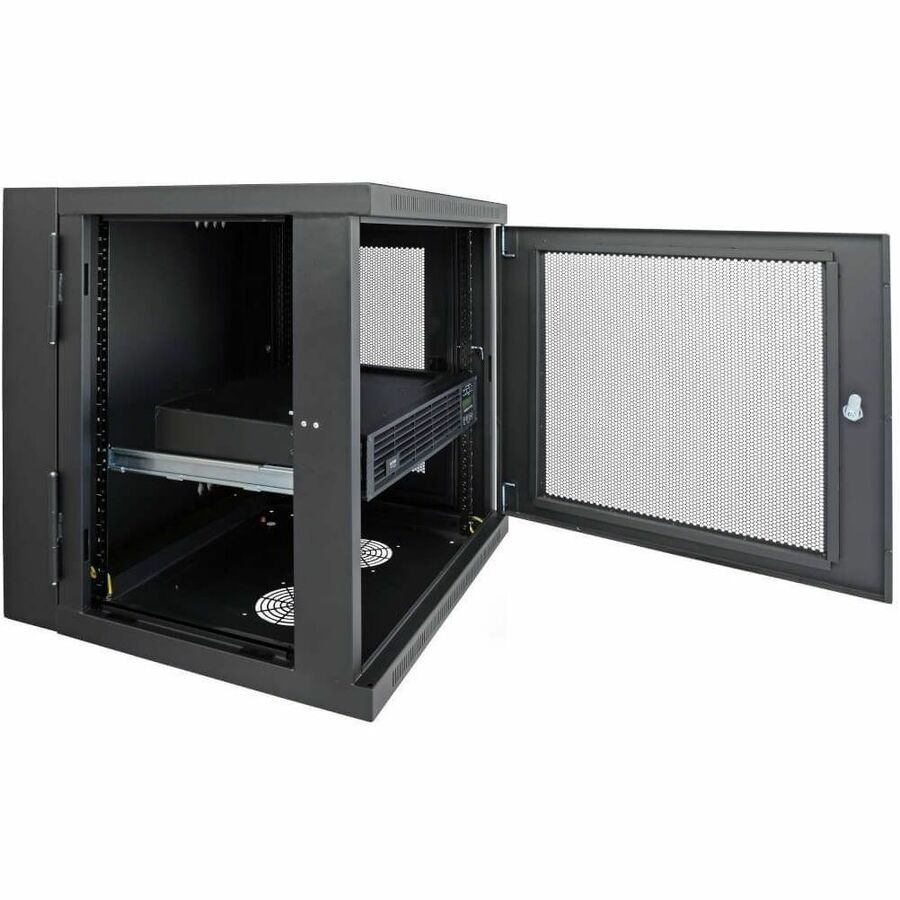 Eaton Tripp Lite Series SmartRack 4-Post 1U Universal Adjustable Shelf Kit for Wall-Mount Racks