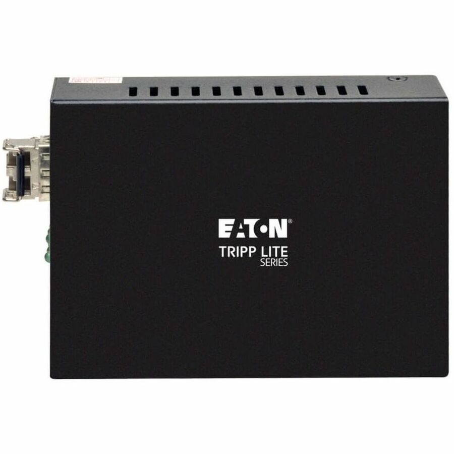 Eaton Tripp Lite Series Gigabit Multimode Fiber to Ethernet Media Converter, 10/100/1000 LC, International Power Supply, 850 nm, 550M (1804.46 ft.)