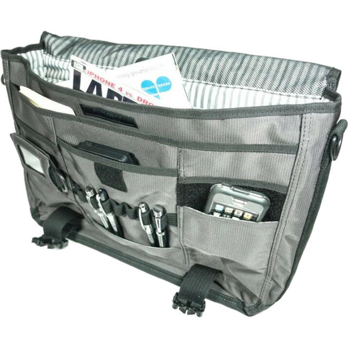 Mobile Edge Carrying Case (Messenger) for 17.3" Notebook - Graphite