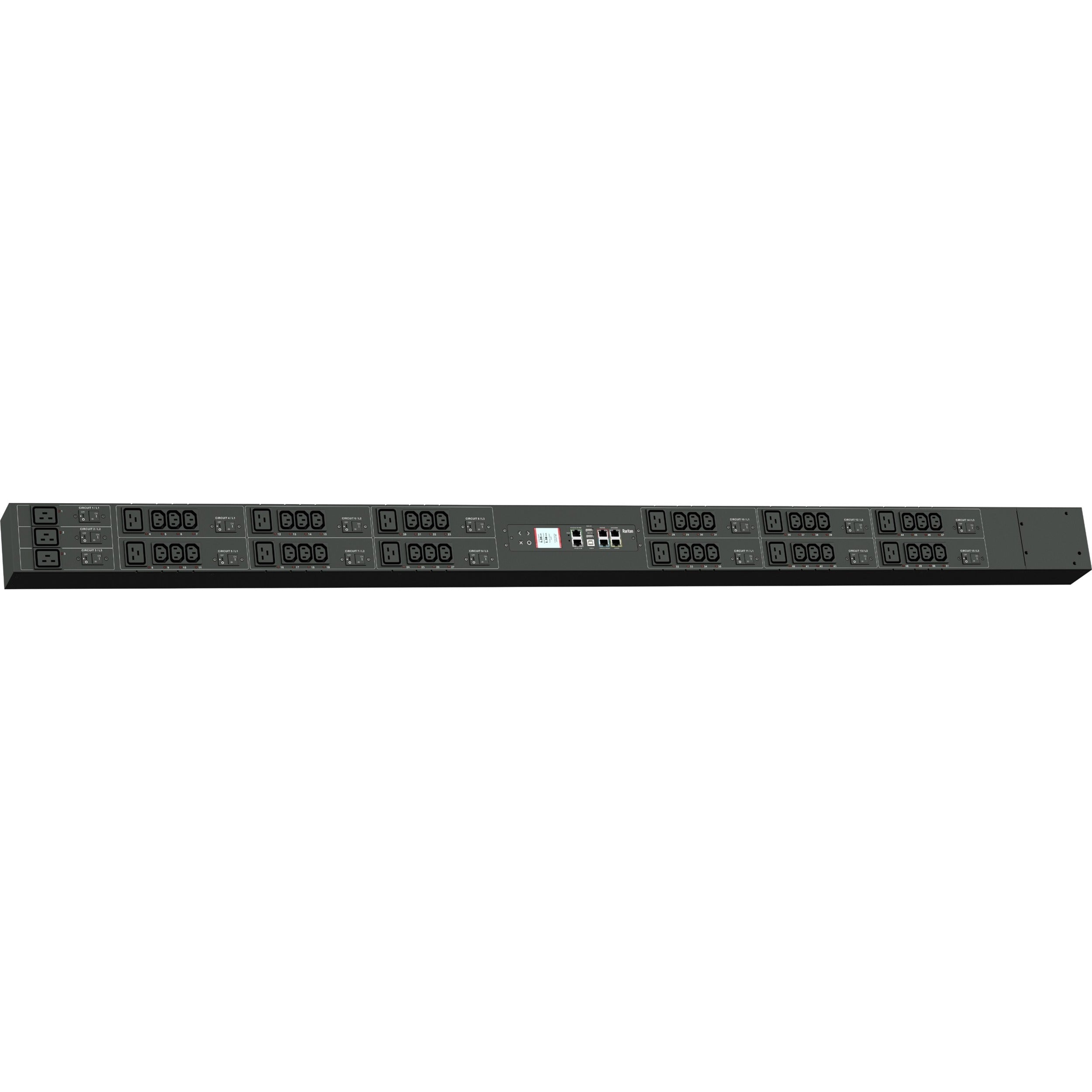 Raritan PX 51-Outlets PDU, 21.61 lb, PX3-4068YV-V2