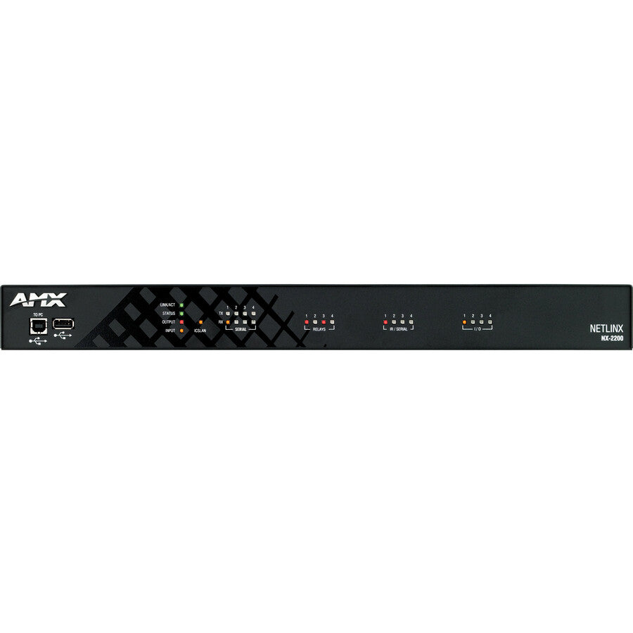 AMX Harman NX-2200 NetLinx NX Integrated Controller, FG2106-02, Black, 3.5 mm