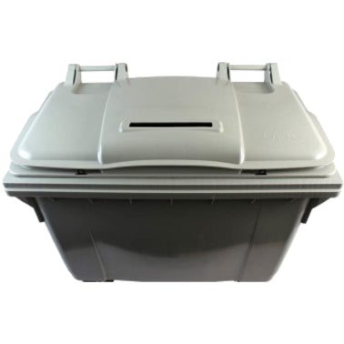 HSM 4 Wheel Secure Collection Cart - Shred Bin