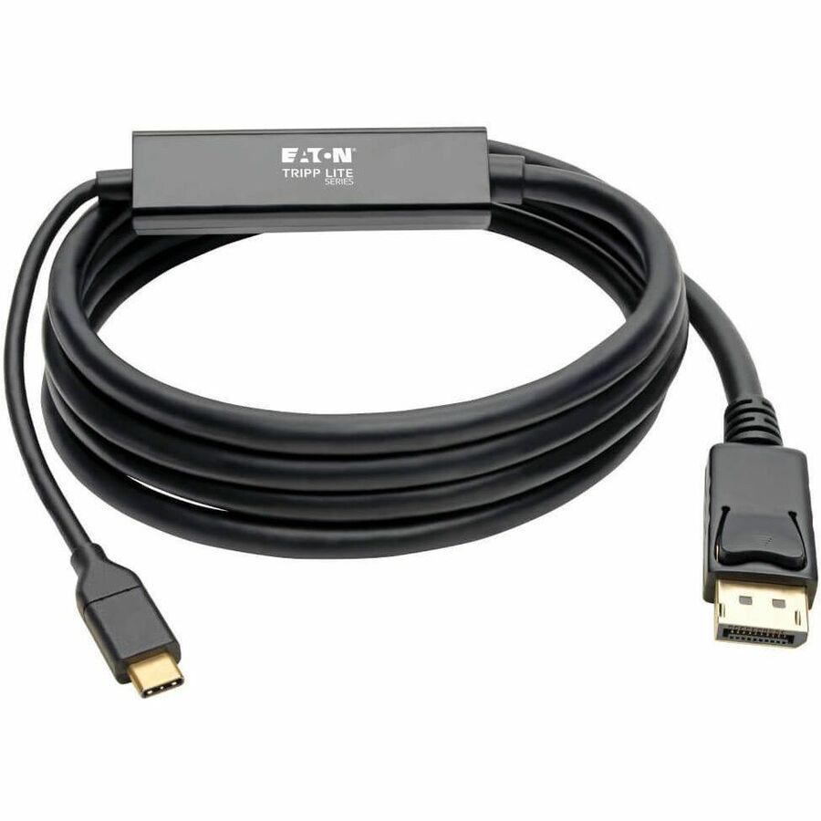 Eaton Tripp Lite Series USB-C to DisplayPort Active Adapter Cable (M/M), 4K 60 Hz, 6 ft. (1.8 m)