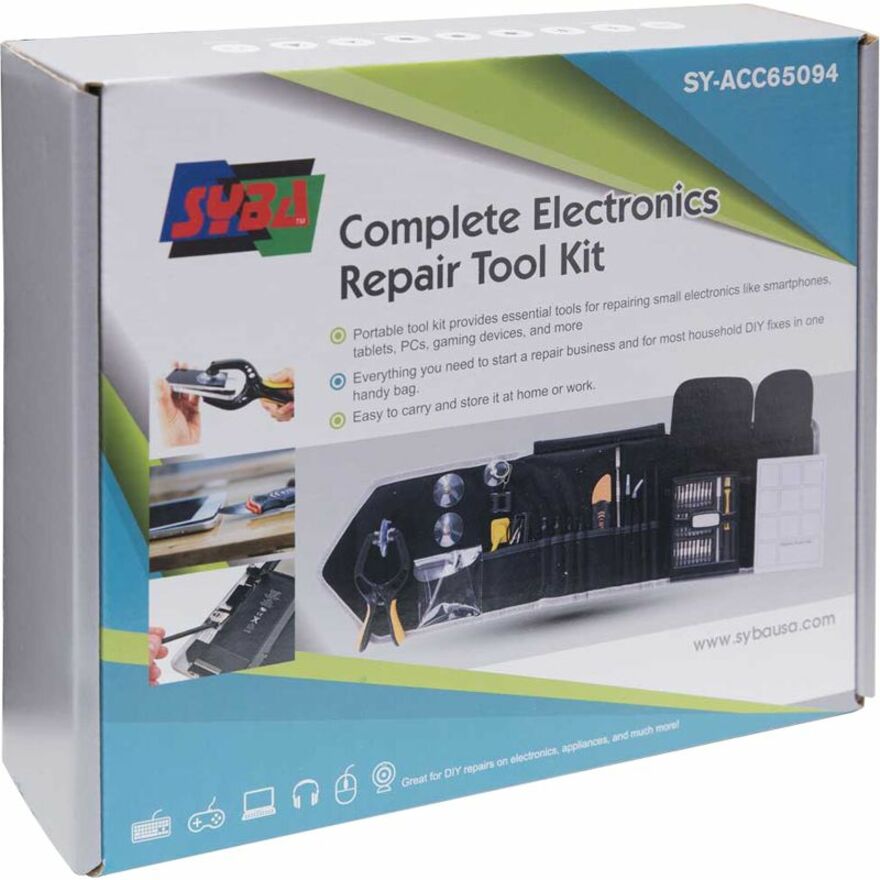 SYBA Complete Essential Electronic Repair Tool Kit