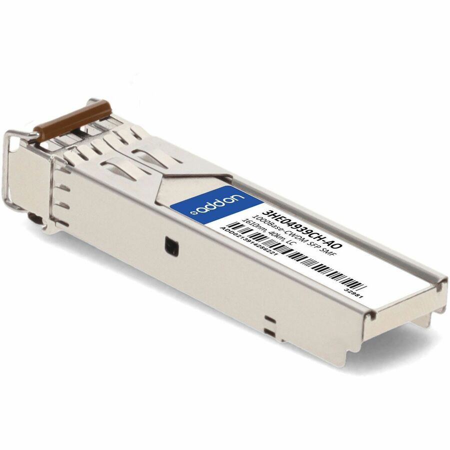 AddOn Alcatel-Lucent Nokia 3HE04939CH Compatible TAA Compliant 1000Base-CWDM SFP Transceiver (SMF, 1610nm, 40km, LC)