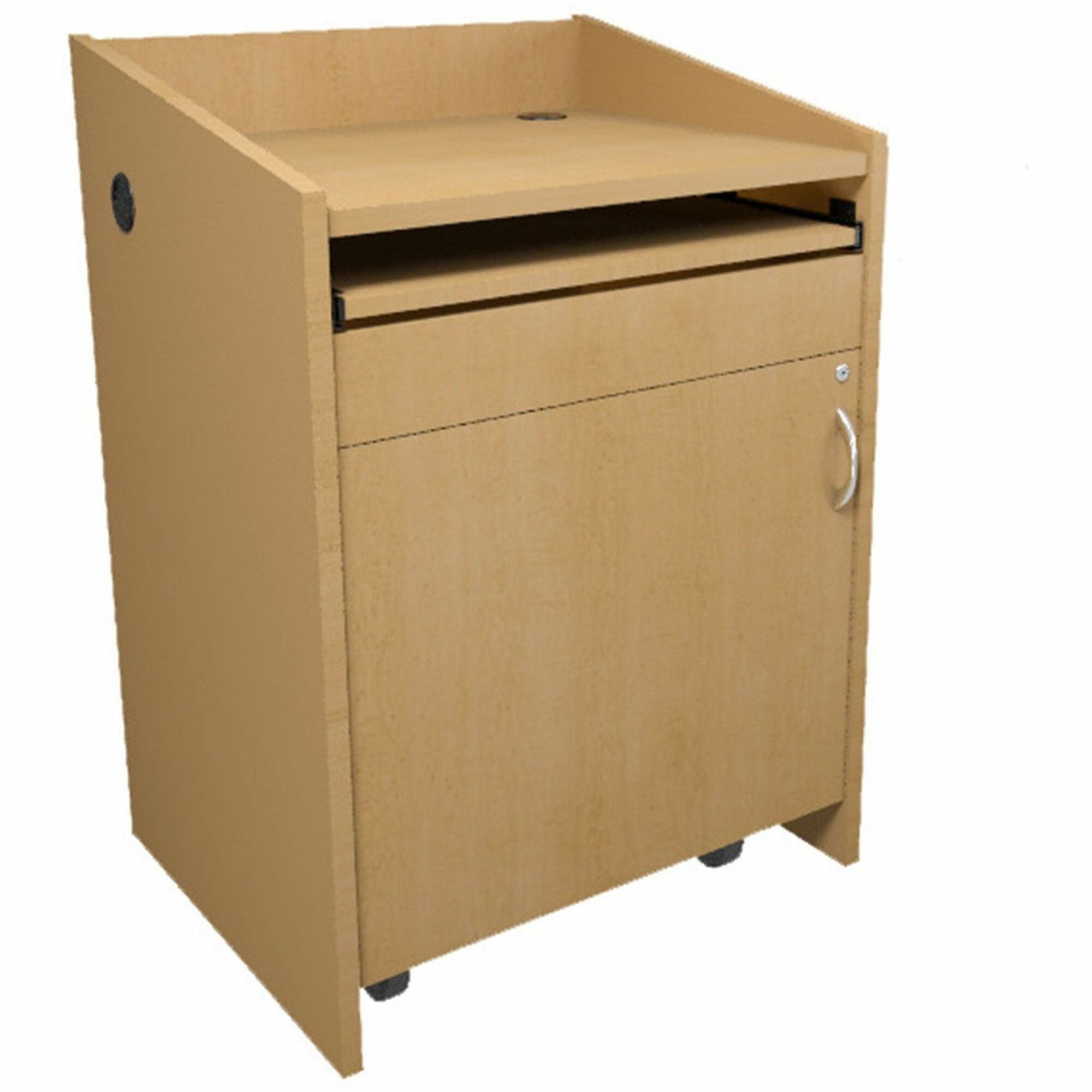 Legrand Middle Atlantic L2 Series Lectern - Grained Knotted Maple