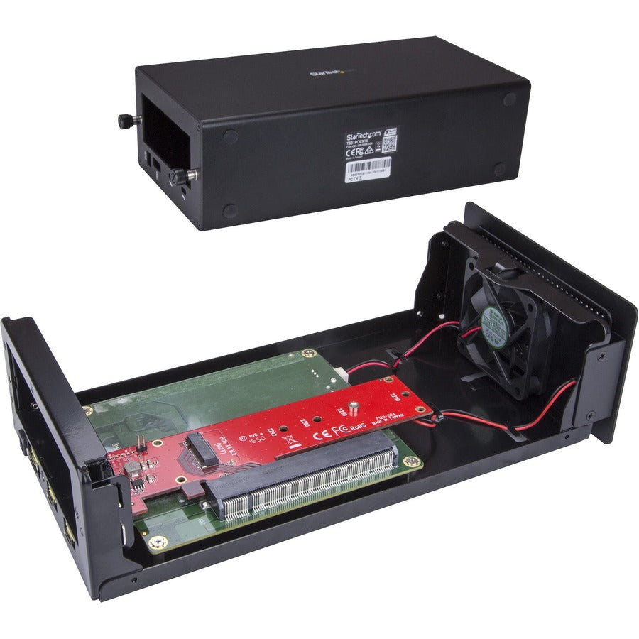 StarTech.com Thunderbolt 3 to M.2 adapter - External PCI Express Enclosure - Chassis plus card