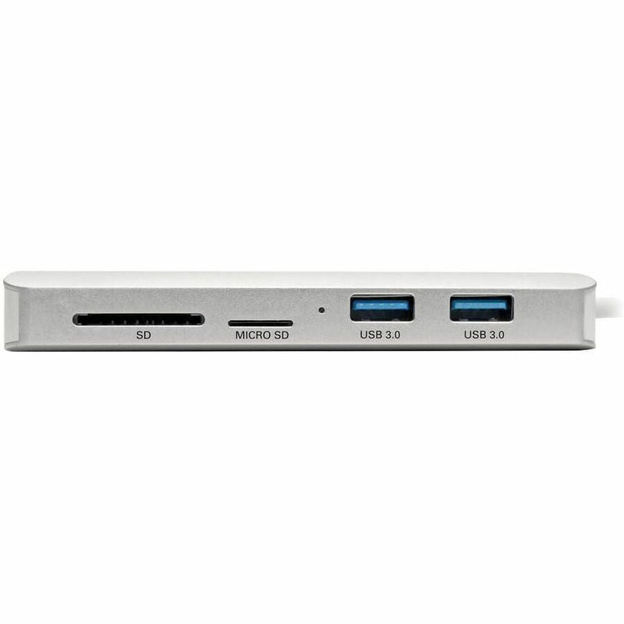 Eaton Tripp Lite Series USB-C Dock - 4K HDMI, USB 3.x (5Gbps), USB-A/C Hub, GbE, Memory Card, 60W PD Charging