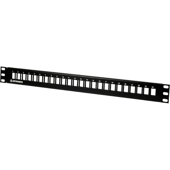 Legrand Ortronics TechChoice Flush Mount Flat Patch Panel Kit 24 Port unloaded