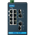 Advantech 8 + 2G Combo Ports Entry-level Managed Switch Support EtherNet/IP w/wide Temp