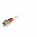 Legrand C2G 6.6ft (2m) LC-SC 50/125 OM2 Duplex Multimode PVC Fiber Optic Cable - Orange