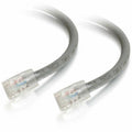 Legrand C2G 2ft (0.6m) Cat6 Non-Booted Unshielded (UTP) Ethernet Network Patch Cable - Gray