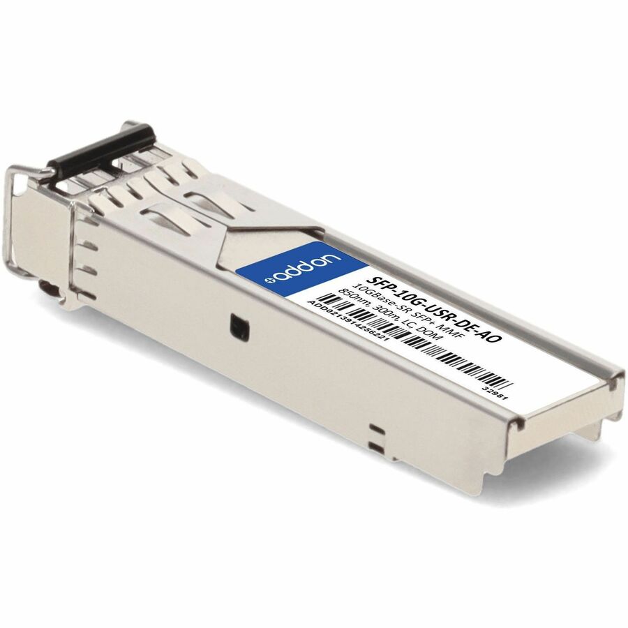 AddOn Dell SFP-10G-USR Compatible TAA Compliant 10GBase-SR SFP+ Transceiver (MMF, 850nm, 300m, LC, DOM)