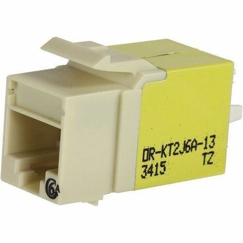 Legrand Ortronics Category 6a Keystone Jack, Lacing Cap Termination, Elec Ivory