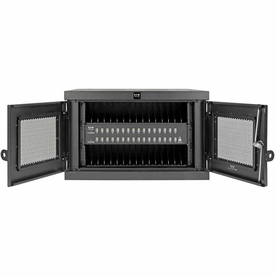 Eaton Tripp Lite Series Locking Cell Phone Charging Station for 32 Devices - USB, with Sync for Smartphones