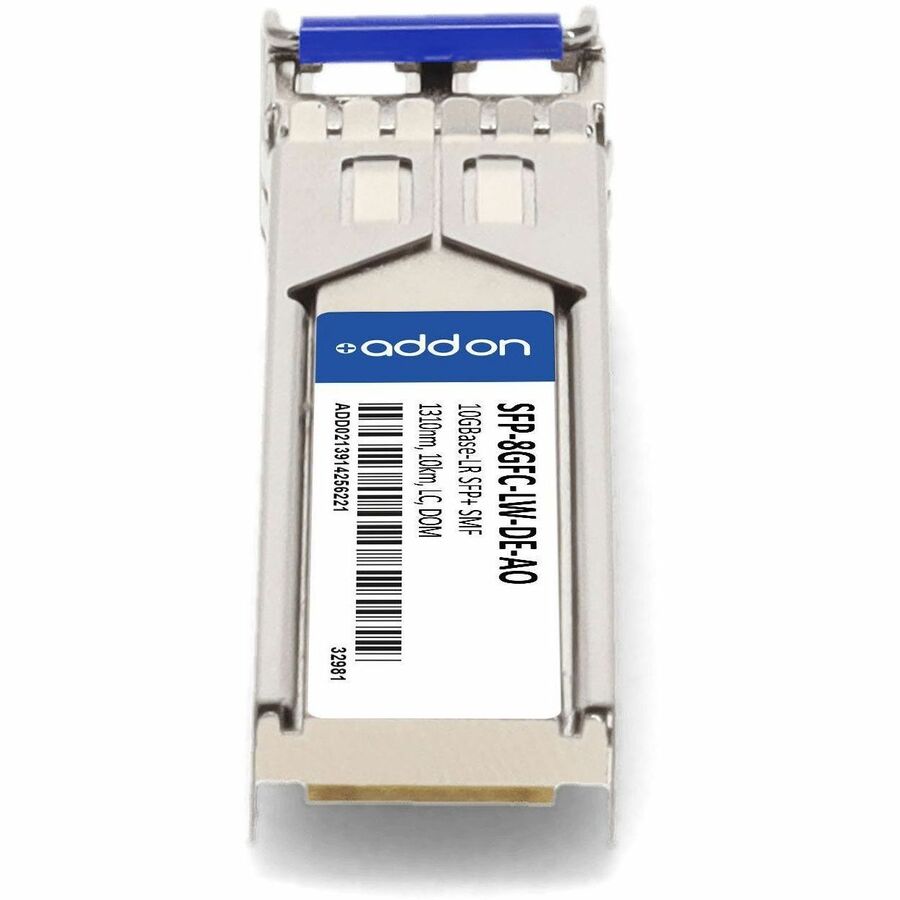 AddOn Dell SFP-8GFC-LW Compatible TAA Compliant 10GBase-LR SFP+ Transceiver (SMF, 1310nm, 10km, LC, DOM)