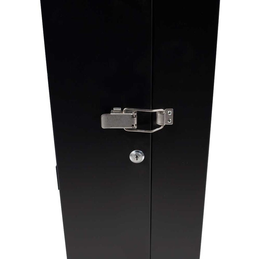 INNOVATION Rack Solutions 5U Secure Vertical Wall Mount with Hinged Door 23in Depth