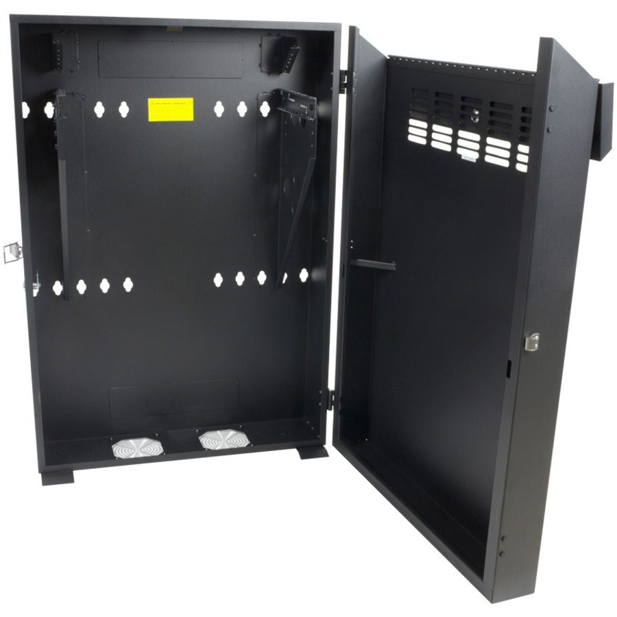 INNOVATION Rack Solutions 5U Secure Vertical Wall Mount with Hinged Door 23in Depth