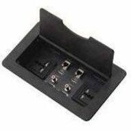 Kramer TBUS-4XL(B) Mounting Box for Enclosure - Black