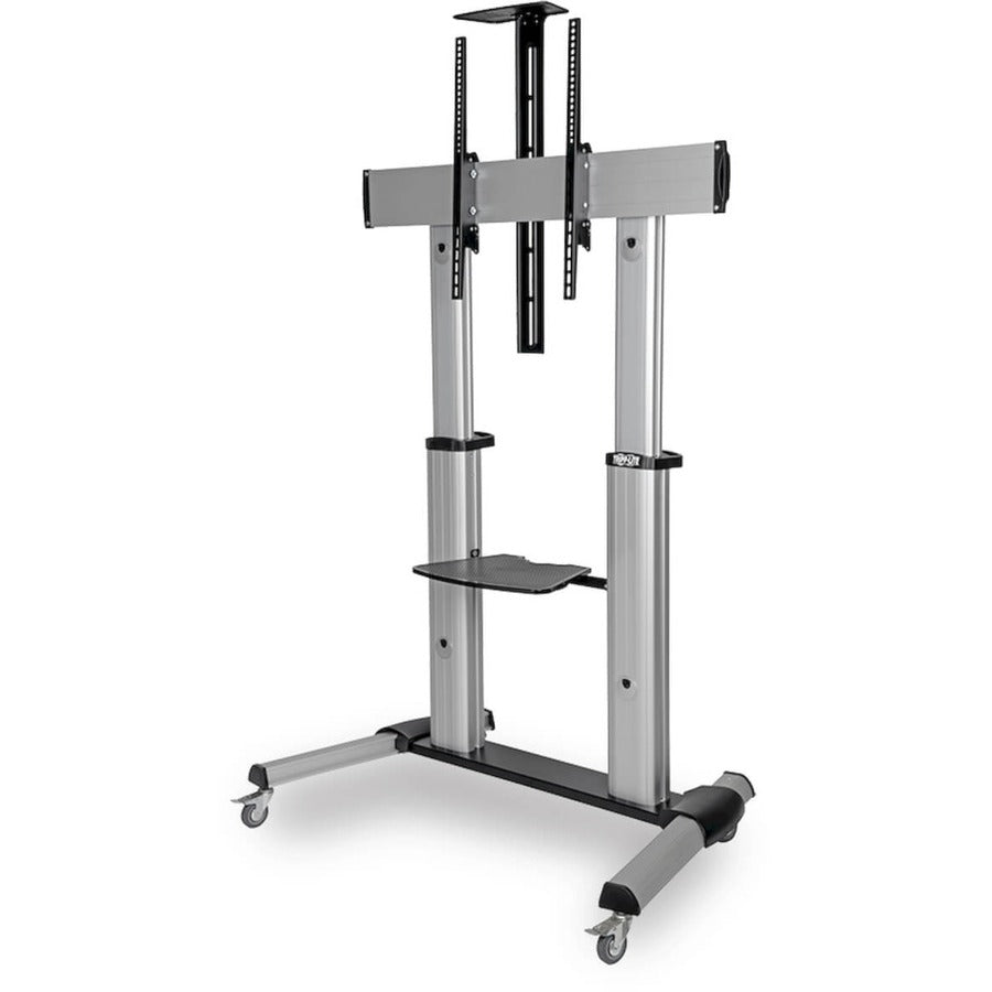 Eaton Tripp Lite Series Heavy-Duty Rolling TV Stand, Height Adjustable, 60" - 100" Screens