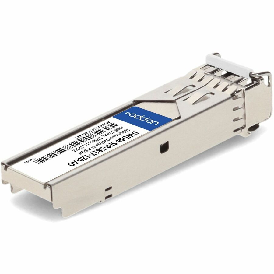 AddOn Cisco DWDM-SFP-5817-120 Compatible TAA Compliant 1000Base-DWDM 100GHz SFP Transceiver (SMF, 1558.17nm, 120km, LC, DOM)
