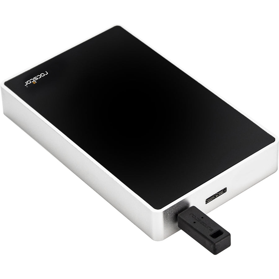 Rocstor Rocsecure EX31 2 TB Solid State Drive - External - Portable - USB 3.1 ENCYPTED PORTABLE DRIVE 3XTOKEN KEY