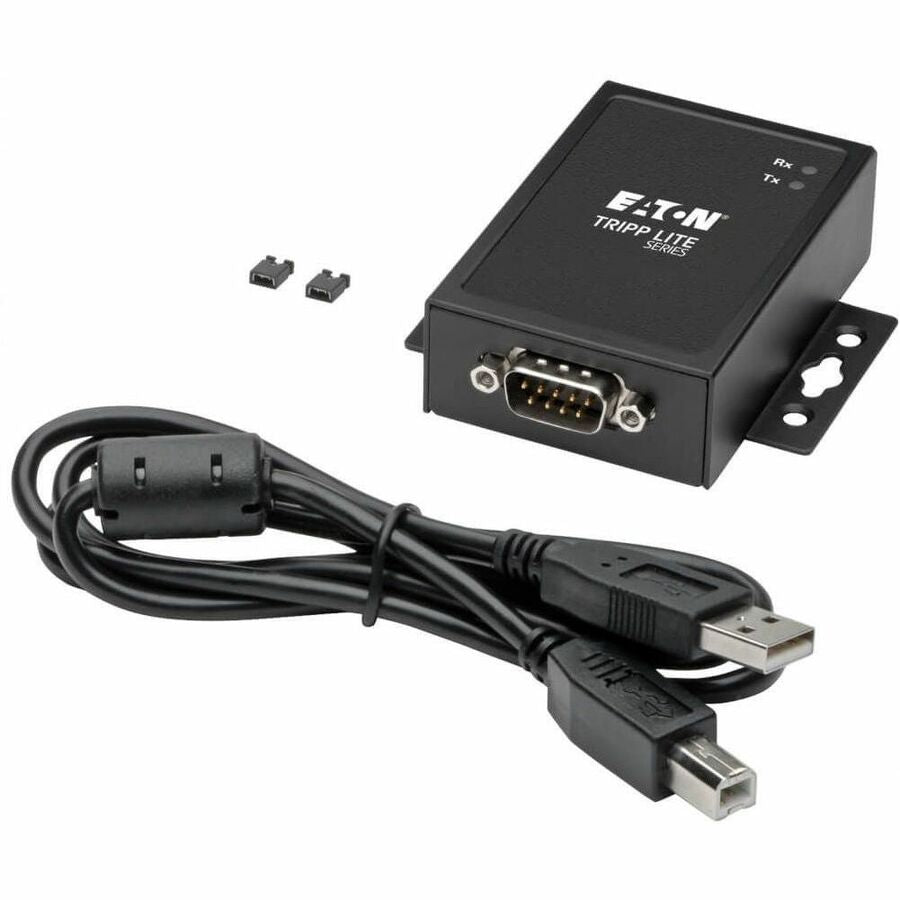 Eaton Tripp Lite Series 1-Port RS-422/RS-485 USB to Serial FTDI Adapter with COM Retention (USB-B to DB9 F/M)