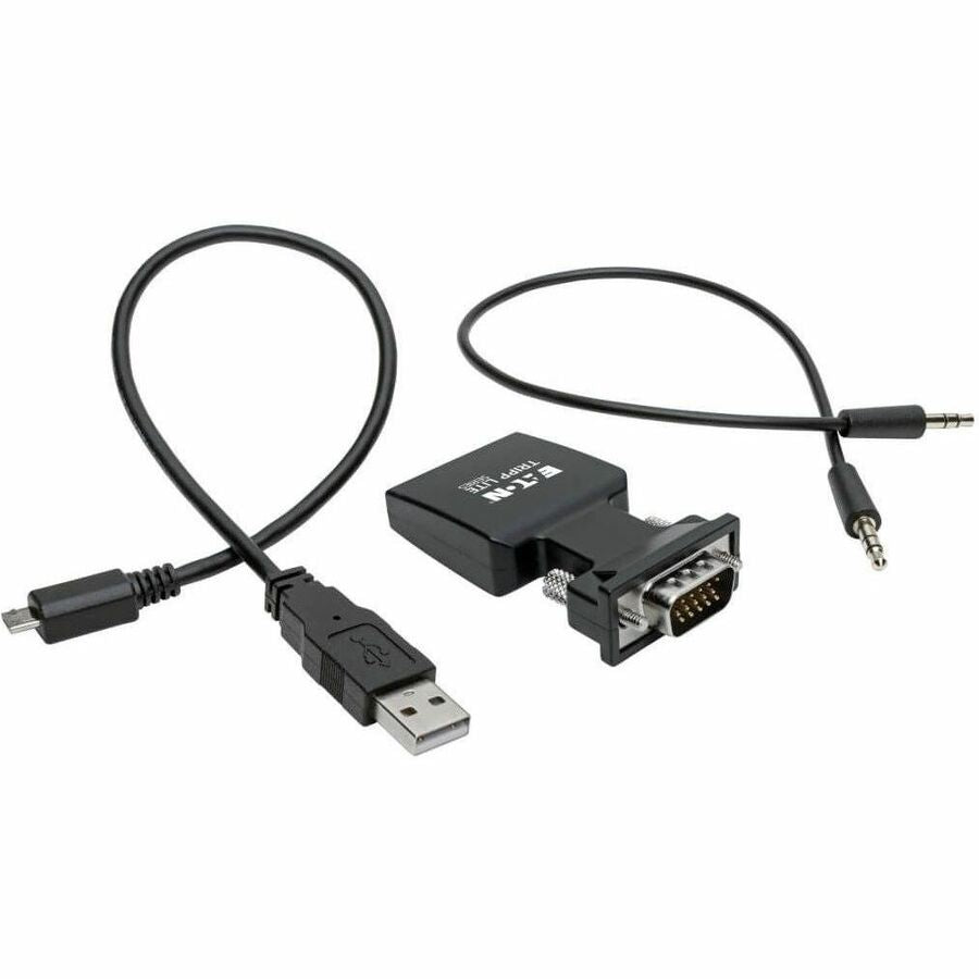 Eaton Tripp Lite Series HDMI to VGA Active Adapter Video Converter with Audio (F/M)
