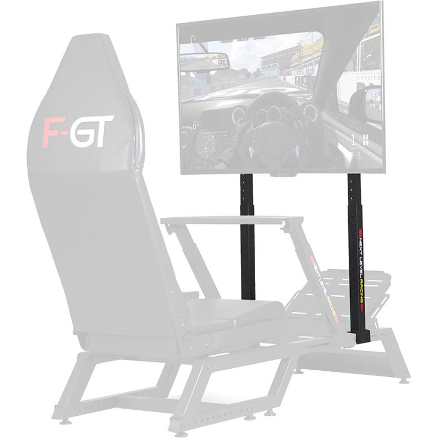Next Level Racing Simulator Cockpit Mount for Monitor - Matte Black