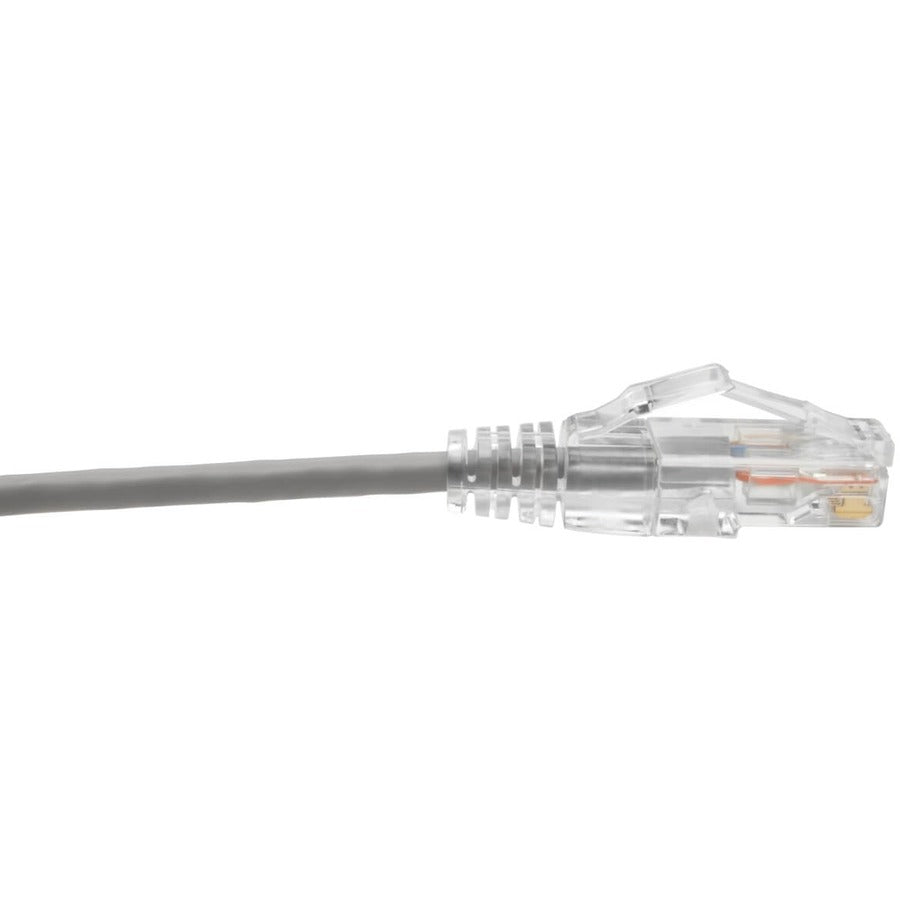 Eaton Tripp Lite Series Cat6 Gigabit Snagless Slim UTP Ethernet Cable (RJ45 M/M), PoE, Gray, 7 ft. (2.13 m)