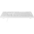 Mace Macally White 104 Key Full Size USB Keyboard for Mac