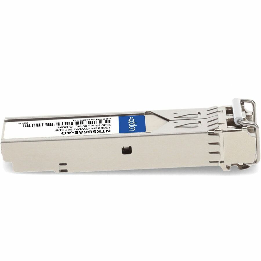 AddOn Ciena NTK586AE Compatible TAA Compliant 1000Base-DWDM 100GHz SFP Transceiver (SMF, 1530.33nm, 80km, LC, DOM)