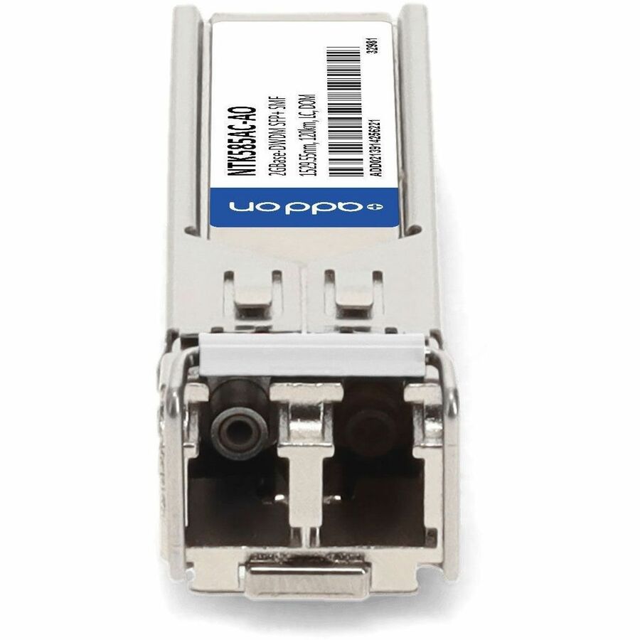 AddOn Ciena NTK585AC Compatible TAA Compliant 1000Base-DWDM 100GHz SFP Transceiver (SMF, 1529.55nm, 80km, LC, DOM)