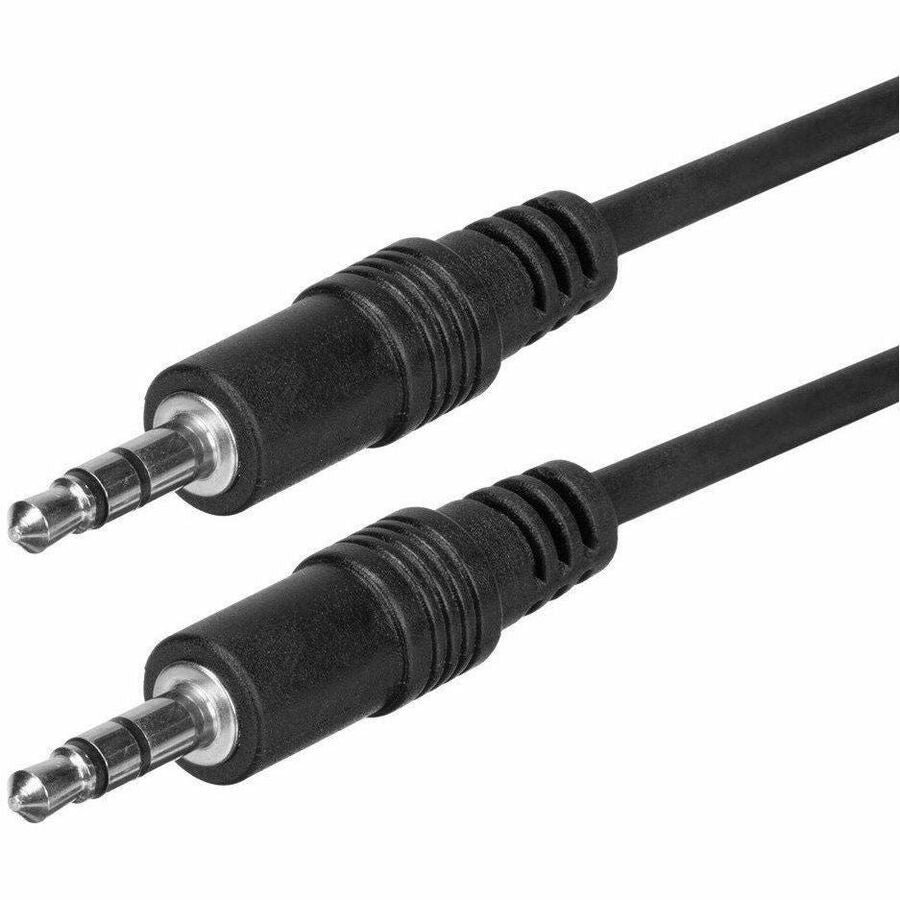 Monoprice 25ft 3.5mm Stereo Plug/Plug M/M Cable - Black