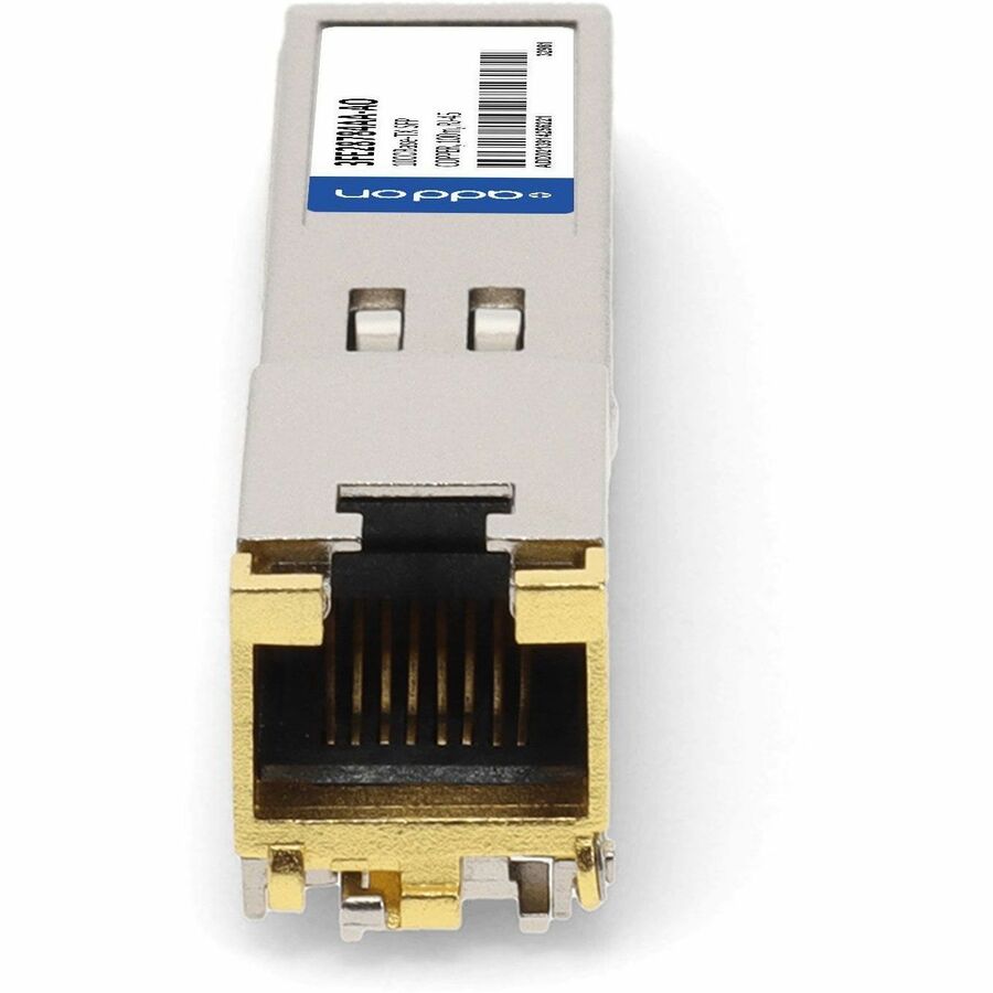 AddOn Alcatel-Lucent Nokia 3FE28784AA Compatible TAA Compliant 10/100/1000Base-TX SFP Transceiver (Copper, 100m, RJ-45)