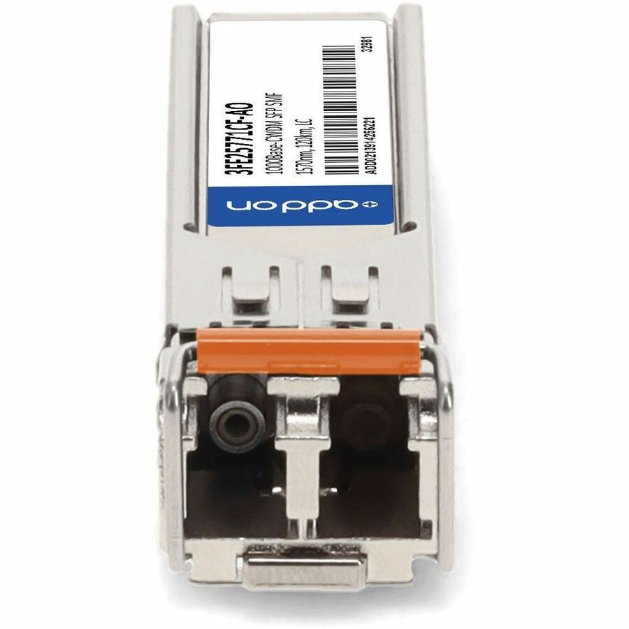 AddOn Alcatel-Lucent Nokia 3FE25771CF Compatible TAA Compliant 1000Base-CWDM SFP Transceiver (SMF, 1570nm, 120km, LC)