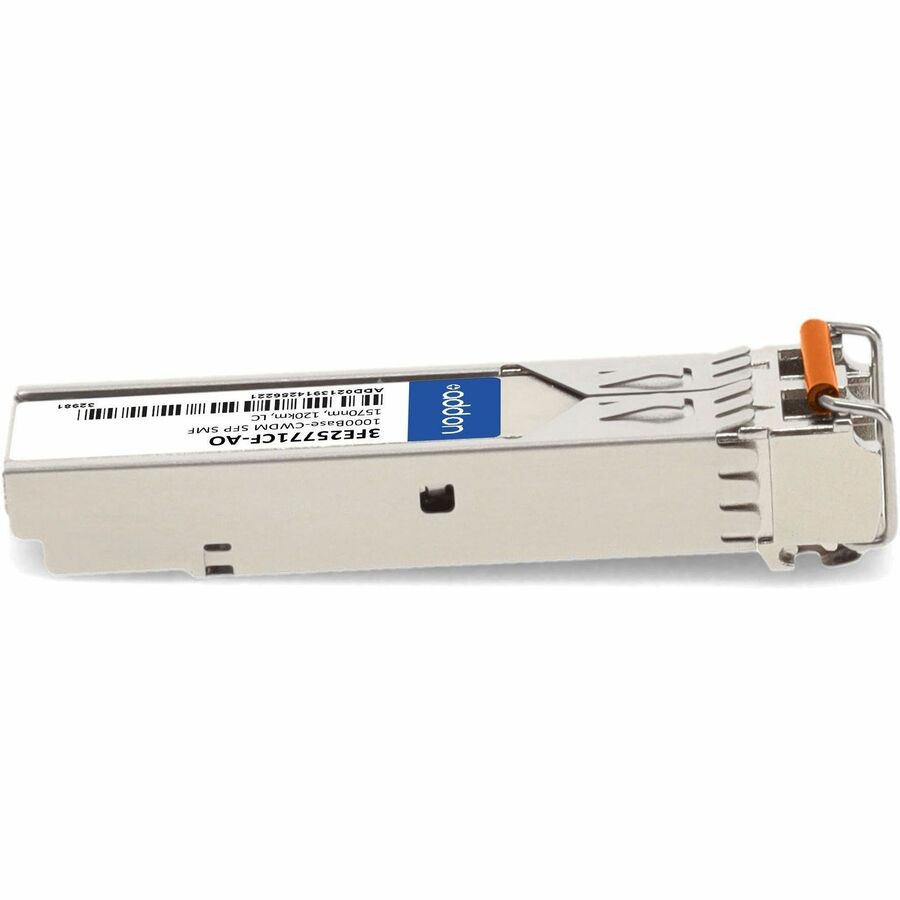 AddOn Alcatel-Lucent Nokia 3FE25771CF Compatible TAA Compliant 1000Base-CWDM SFP Transceiver (SMF, 1570nm, 120km, LC)