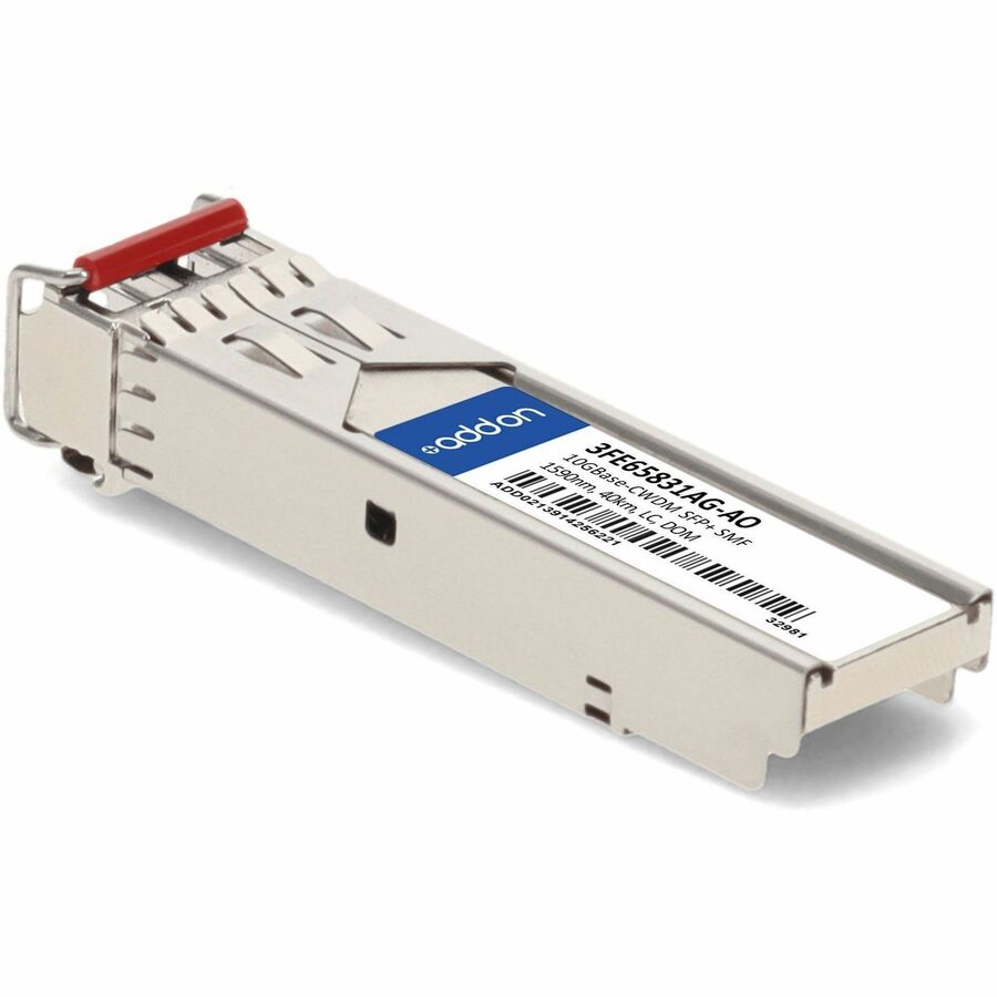 AddOn Alcatel-Lucent Nokia 3FE65831AG Compatible TAA Compliant 10GBase-CWDM SFP+ Transceiver (SMF, 1590nm, 40km, LC, DOM)