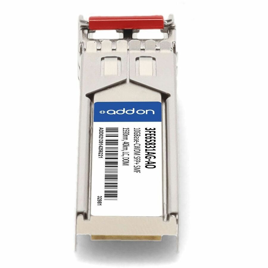 AddOn Alcatel-Lucent Nokia 3FE65831AG Compatible TAA Compliant 10GBase-CWDM SFP+ Transceiver (SMF, 1590nm, 40km, LC, DOM)