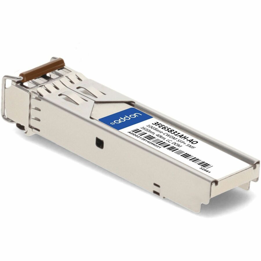 AddOn Alcatel-Lucent Nokia 3FE65831AH Compatible TAA Compliant 10GBase-CWDM SFP+ Transceiver (SMF, 1610nm, 40km, LC, DOM)