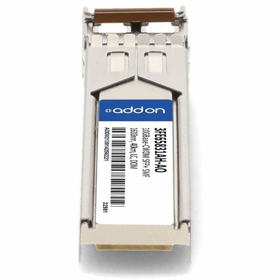 AddOn Alcatel-Lucent Nokia 3FE65831AH Compatible TAA Compliant 10GBase-CWDM SFP+ Transceiver (SMF, 1610nm, 40km, LC, DOM)