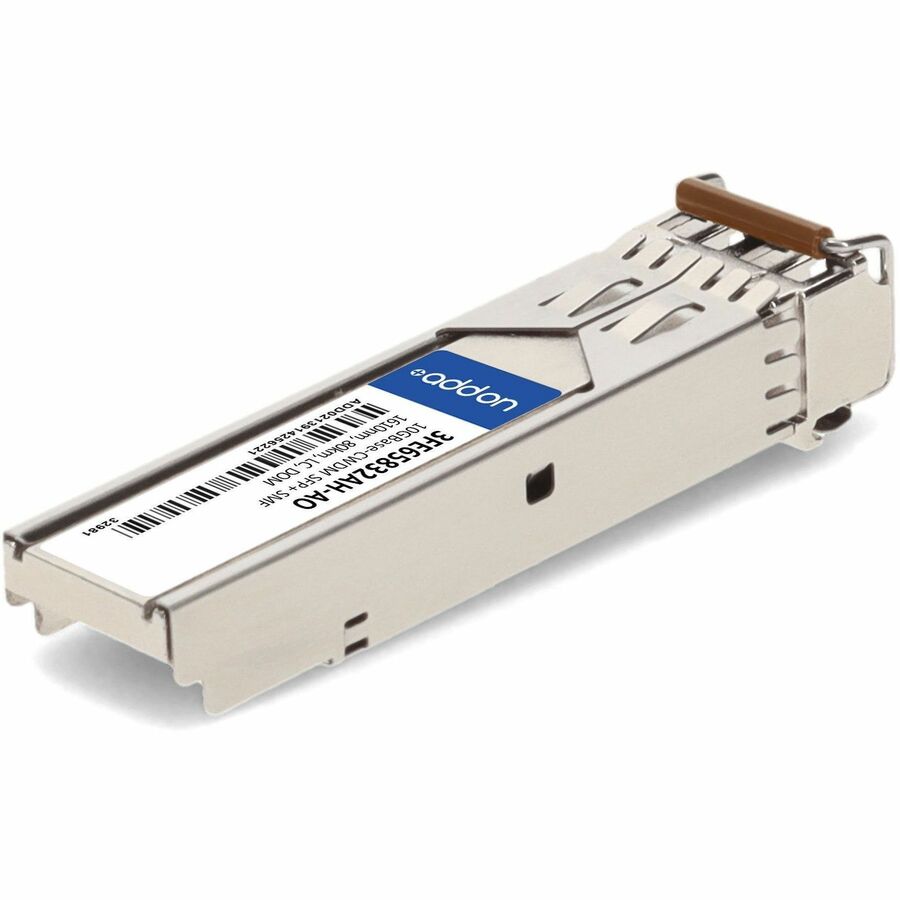 AddOn Alcatel-Lucent Nokia 3FE65832AH Compatible TAA Compliant 10GBase-CWDM SFP+ Transceiver (SMF, 1610nm, 80km, LC, DOM)