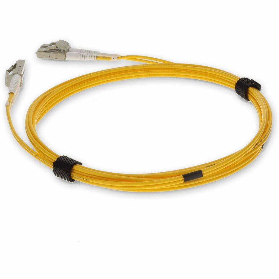 AddOn 1m LC (Male) to LC (Male) Yellow OM4 Duplex Fiber OFNR (Riser-Rated) Patch Cable