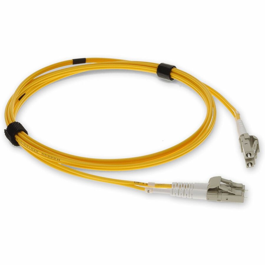 AddOn 1m LC (Male) to LC (Male) Yellow OM4 Duplex Fiber OFNR (Riser-Rated) Patch Cable