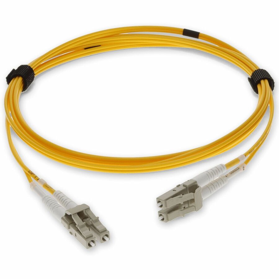 AddOn 1m LC (Male) to LC (Male) Yellow OM4 Duplex Fiber OFNR (Riser-Rated) Patch Cable