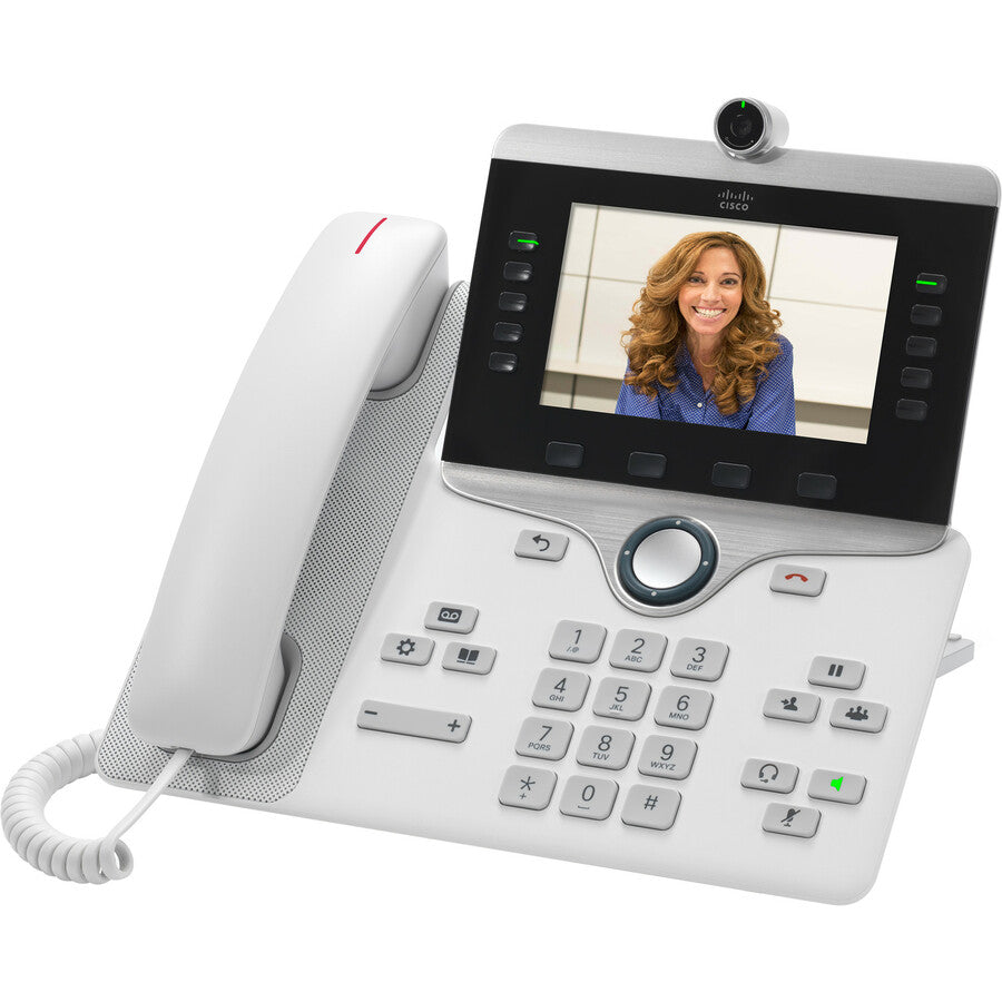 Cisco 8865 IP Phone - Corded/Cordless - Corded/Cordless - Wi-Fi, Bluetooth - Wall Mountable, Desktop