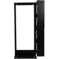 Rack Solutions 25U 2Post Rack with 12-24 Holes (Black)