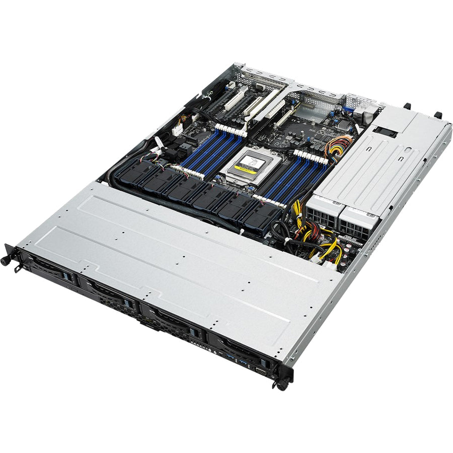 Asus RS500A-E9-RS4-U Barebone System - 1U Rack-mountable - Socket SP3 - 1 x Processor Support