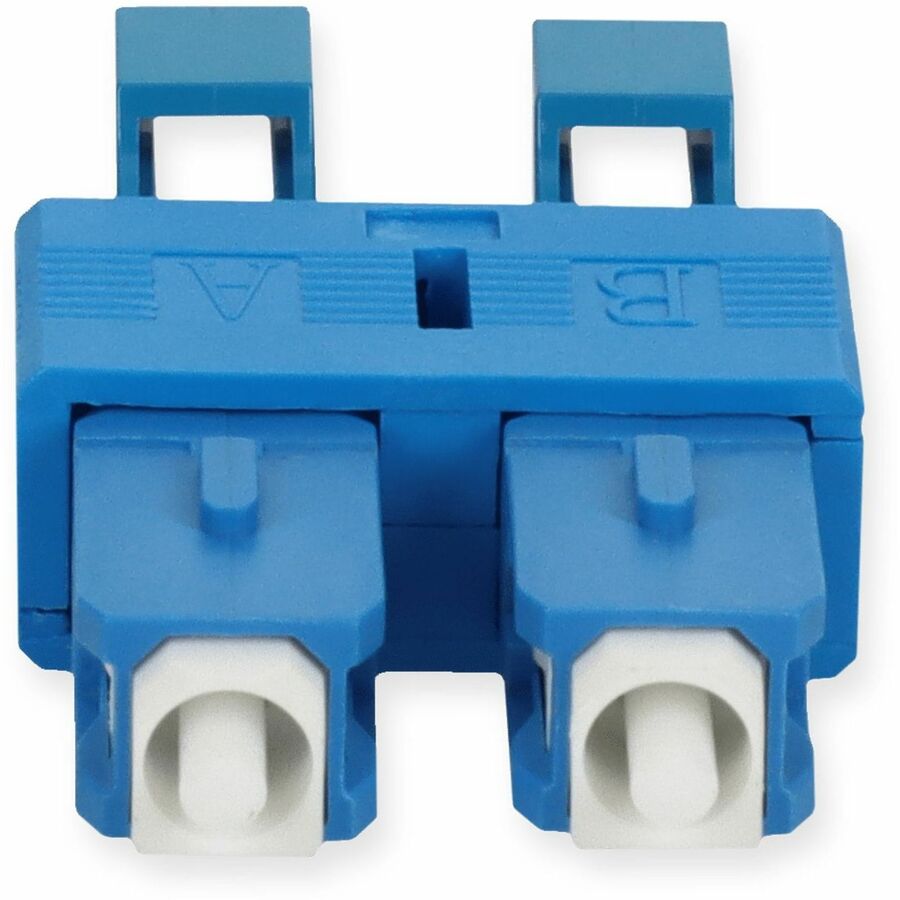 AddOn SC Male to LC Female SMF OS1 Duplex Fiber Optic Adapter